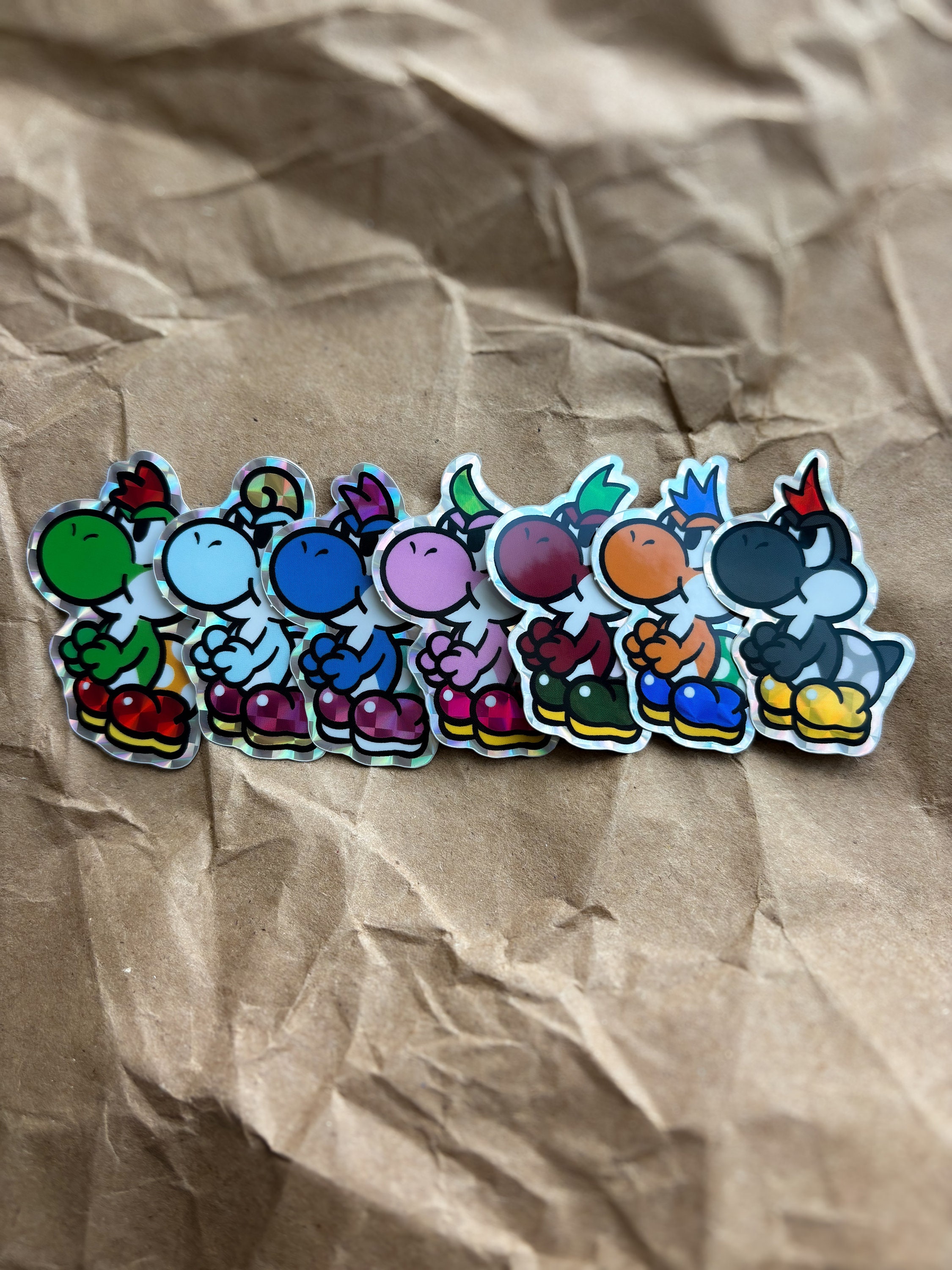 Yoshi Kid Mini Stickers - Etsy