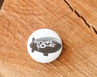 My Chemical Romance Badge | Gerard Way Frank Iero Mikey Way Ray Toro | Plastic Music Emo Pop Punk Rock Alternative