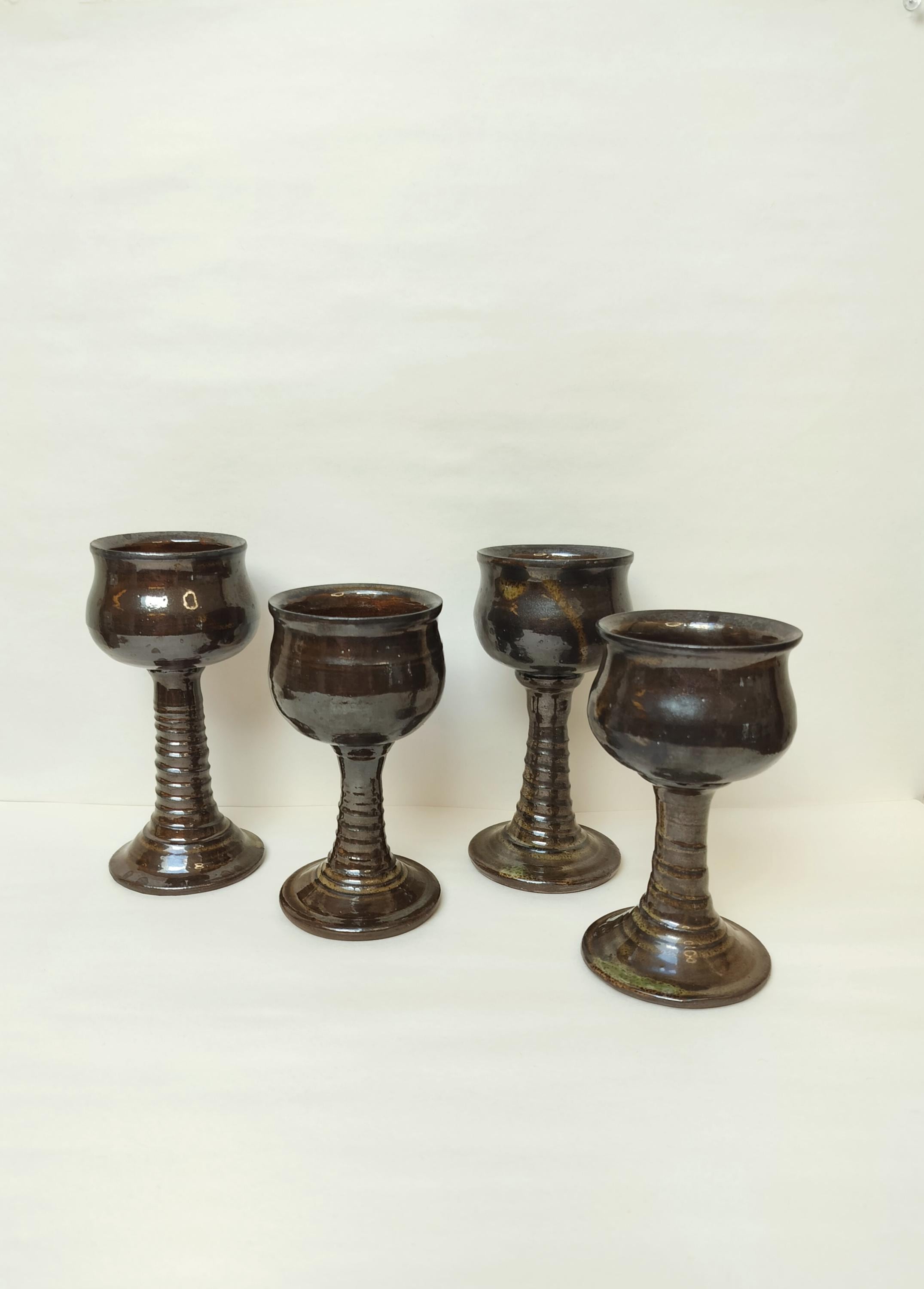 Ceramic Wineglasses/Goblets