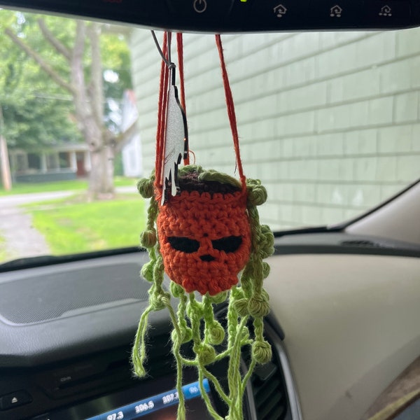Hanging Skull Planter