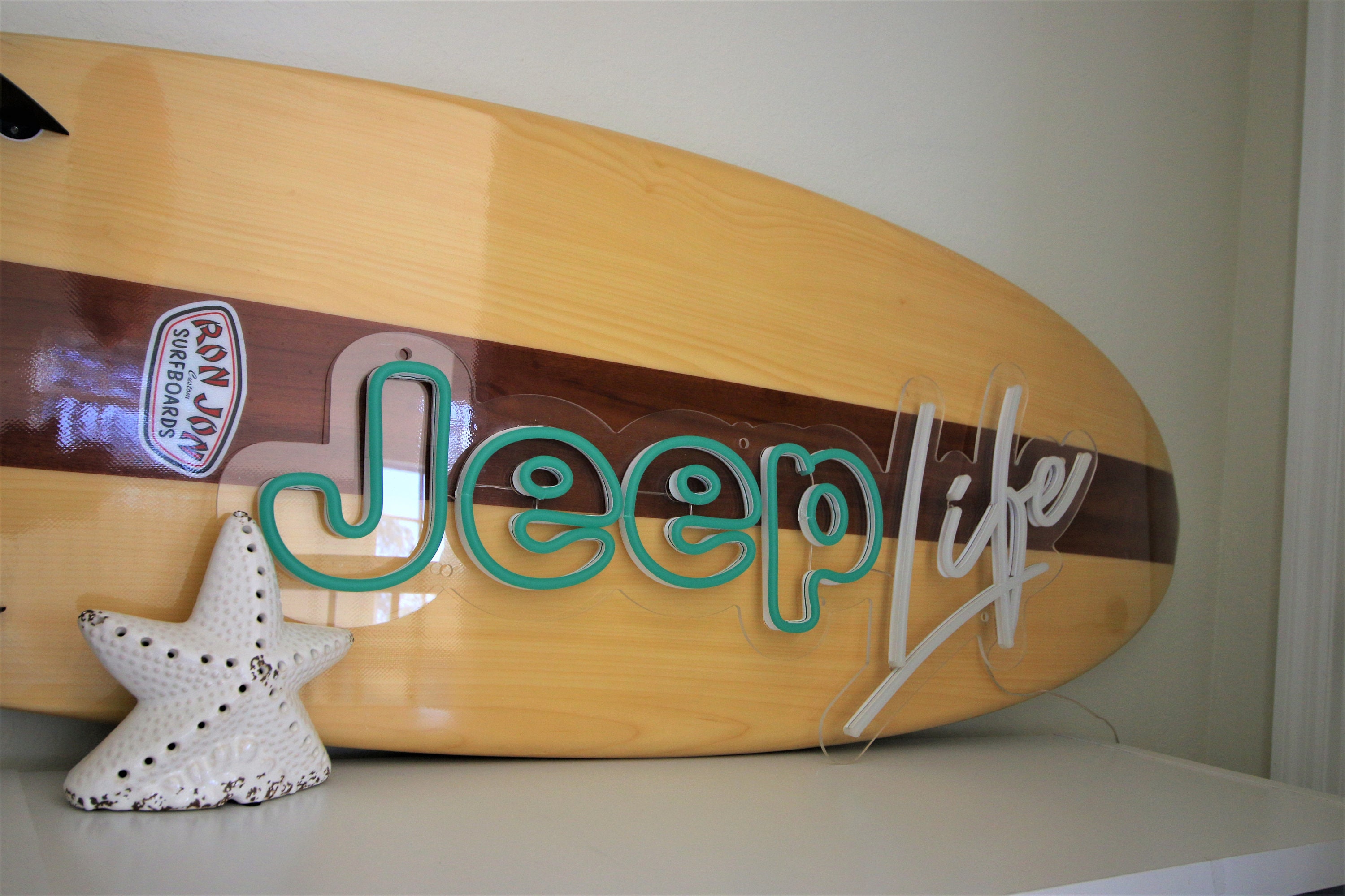 In Stock///JEEP Life LED Neon Sign 35 x 15 Custom Etsy
