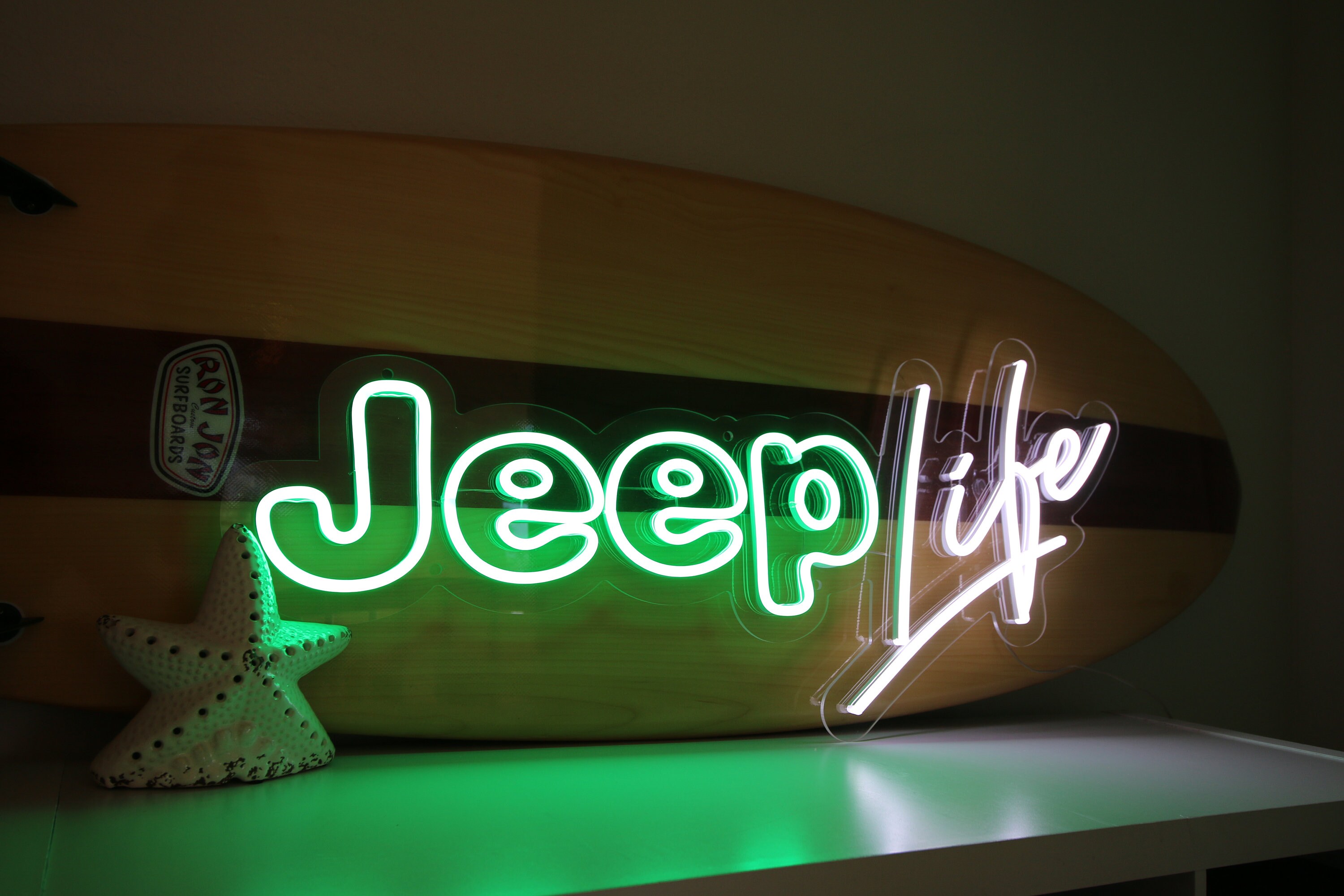 In Stock///JEEP Life LED Neon Sign 35 x 15 Custom Etsy