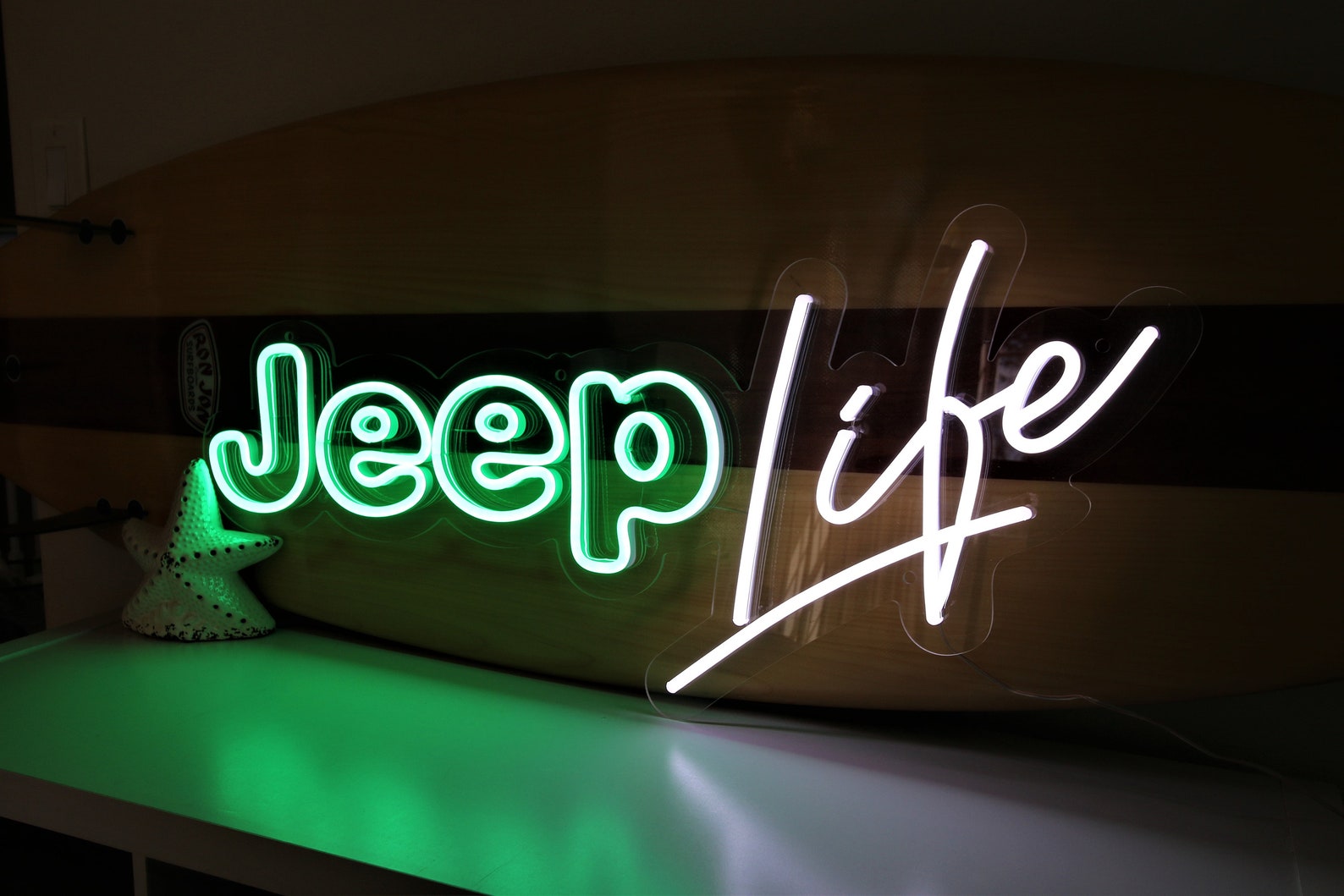 In Stock///JEEP Life LED Neon Sign 35 x 15 Custom Etsy