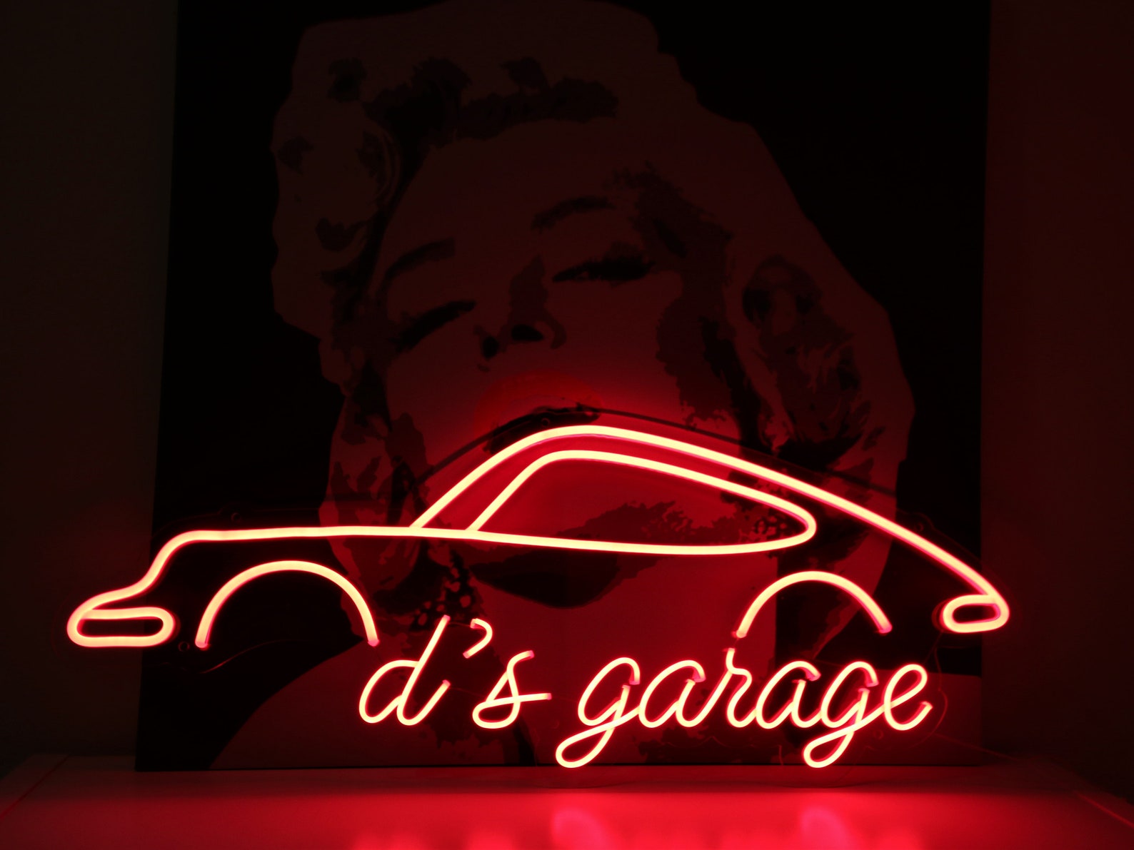 Custom Neon Signcar Relatedbusiness Signman Etsy