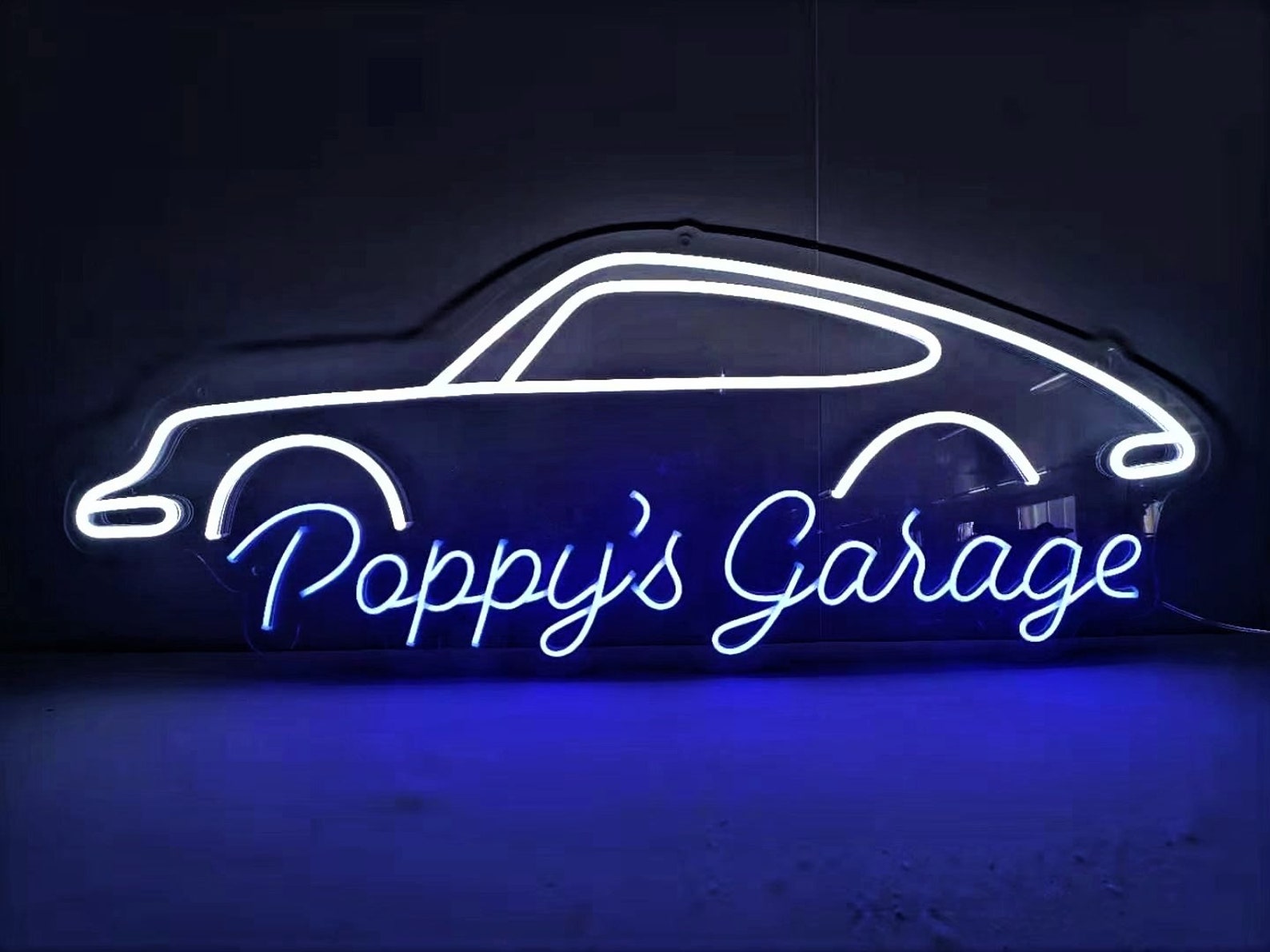 Custom Neon SignCar relatedBusiness SignMan Etsy