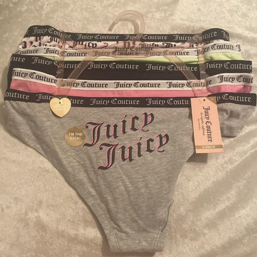 juicy couture panty XL underwear 5pcs original sale 1500 onhand branded