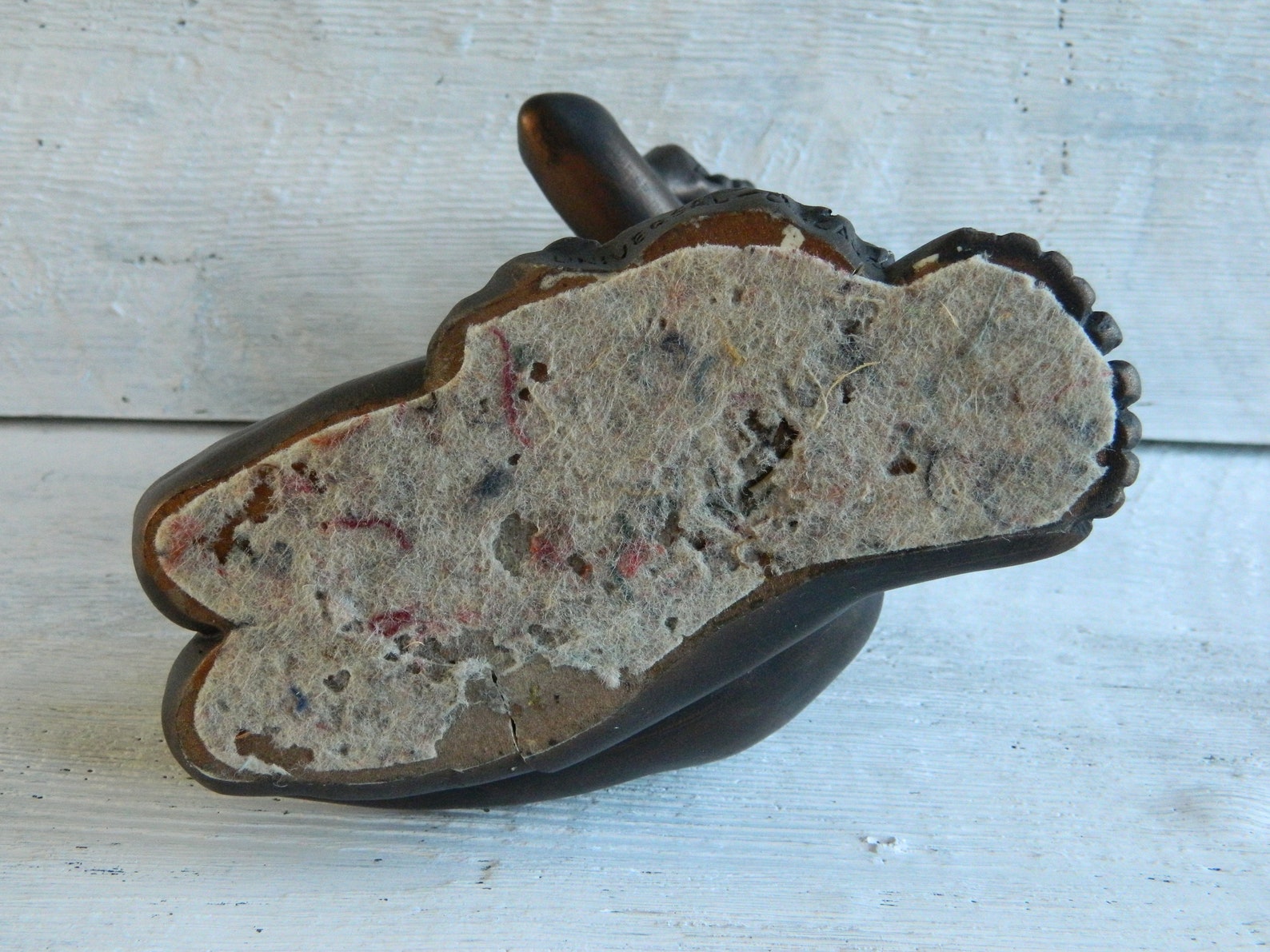 Vintage Black Nude Woman Sculpture Universal Statuary African American Nubian Ebony Naked Female