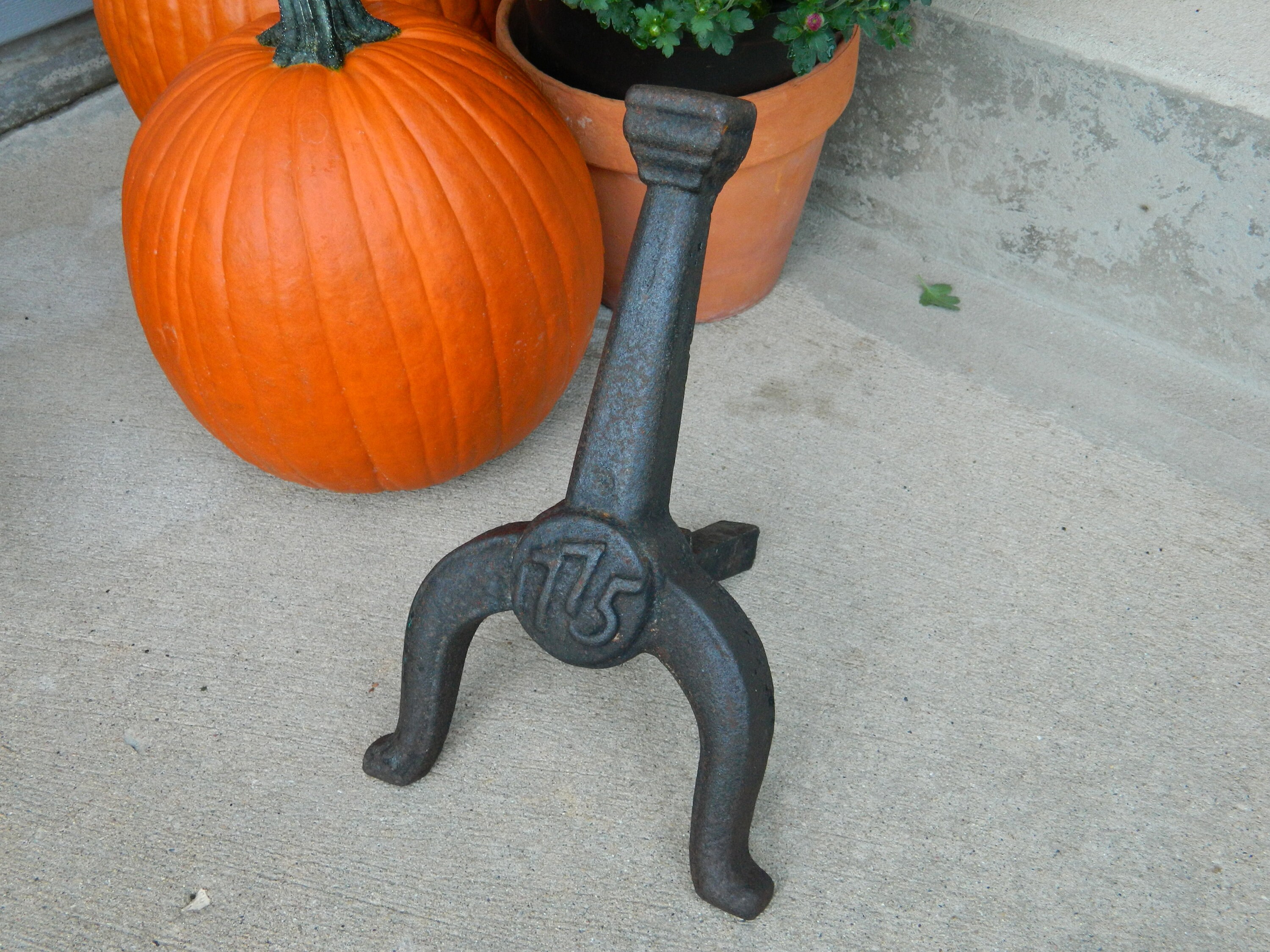 Vintage Andiron Firedog Fireplace Tool Log Holder Accessory - Etsy