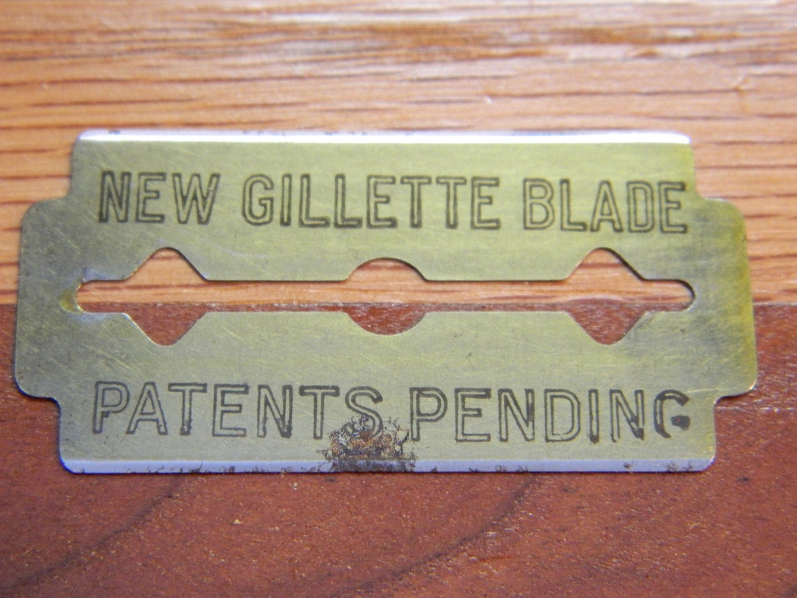 Vintage Razor Blades and a Box Lot of 23 Etsy