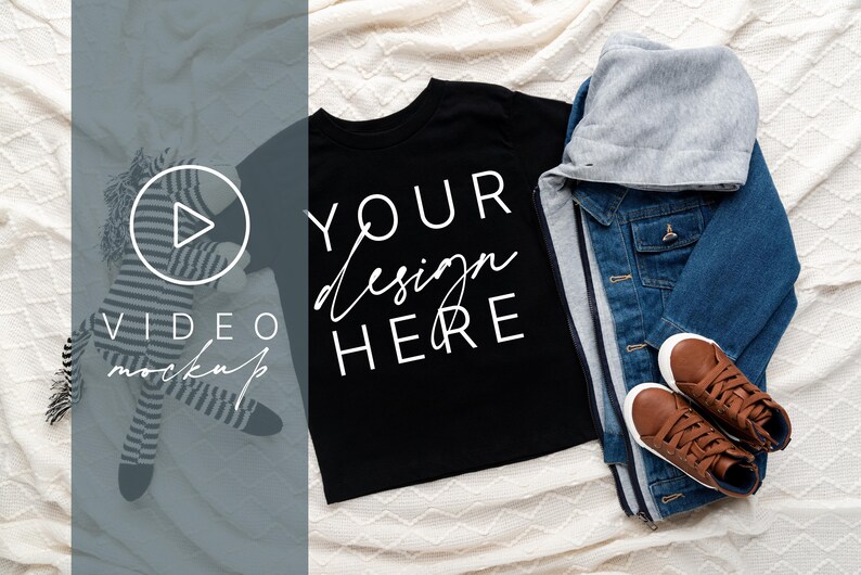 Download Video Mockup Kids T Shirt Mockup Bella Canvas 3001t 3001t Etsy