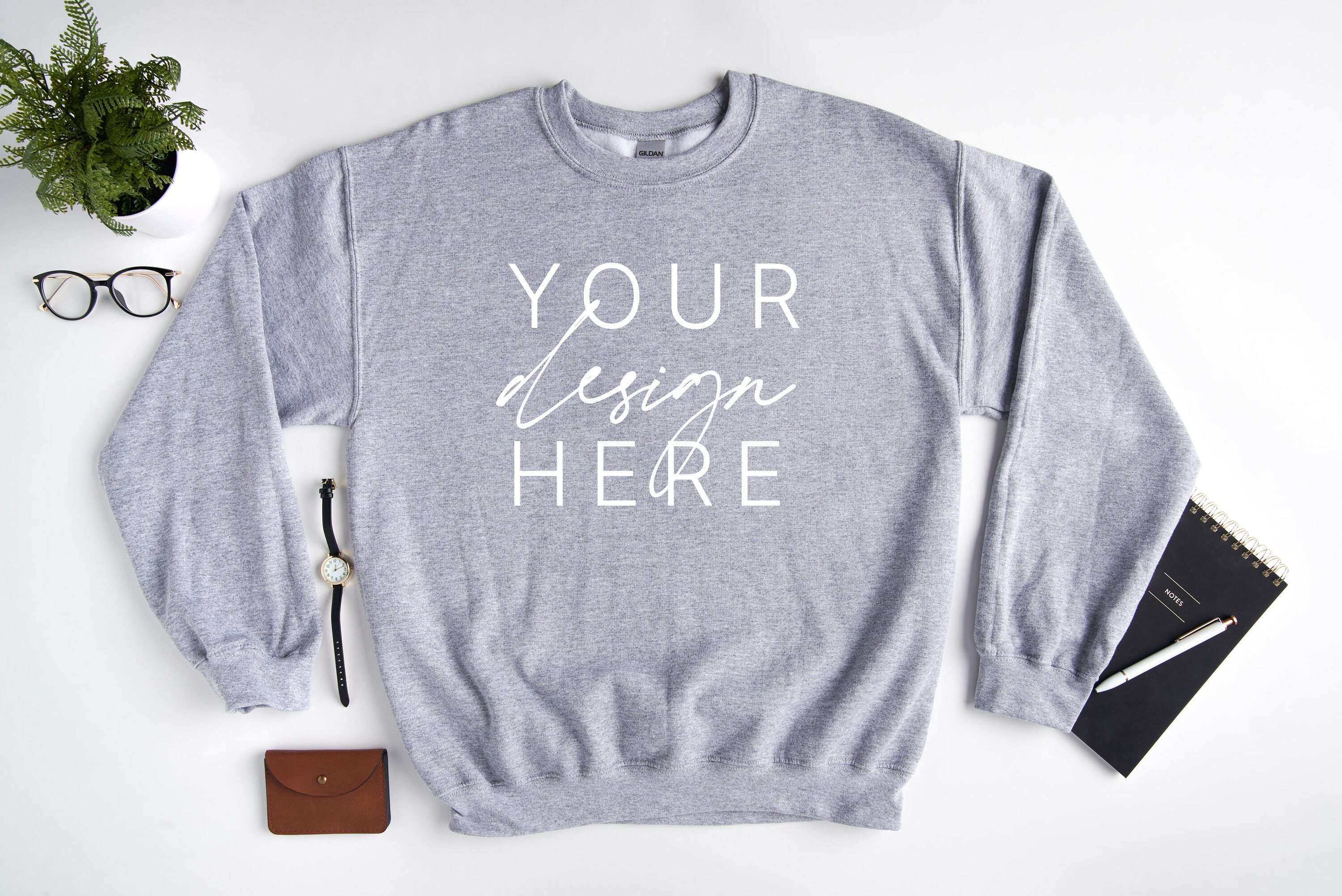 Gildan 18000 Sport Grey Mockup Sport Grey Sweatshirt Mockup - Etsy ...