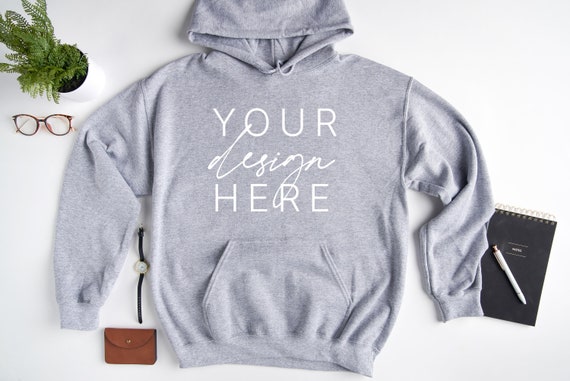 Gildan 18500 Sport Grey Mockup Sport Grey Hoodie Mockup 18500 Sport Grey Mockup Shirt Mockup Gildan Mockups Etsy Canada