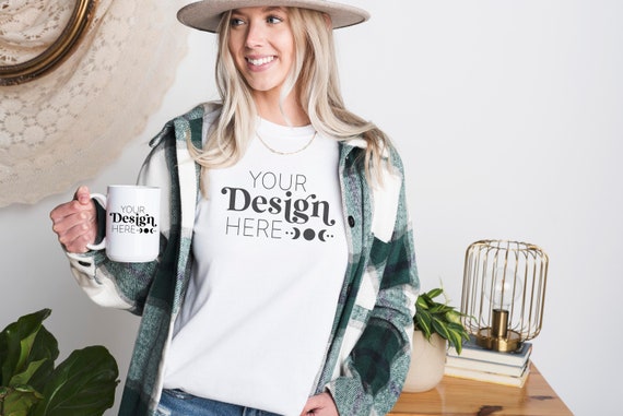 Comfort Colors 1717 Mockup Mug Mockup 