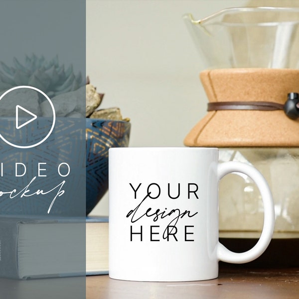 11oz white mug mockup | Video Mockup | 11oz mug mockup | mug mockup | cool mug mockup | Print on Demand mug mockup | Blank Mug Mockup