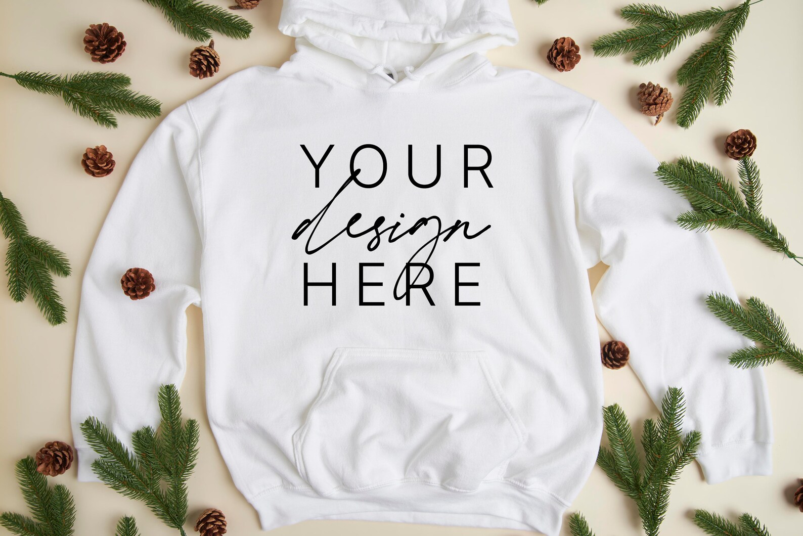 Download Christmas Mockup Gildan 18500 Mockup Sweatshirt Mockup | Etsy
