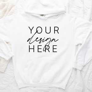 Gildan 18500 Hooded Sweatshirt Brand Royal hoodie Mockup t-shirt mockup gildan Flat Lay Shirt Mock Up White Background