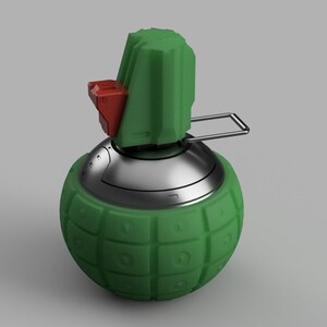 Halo 4 to Infinite(Post War) Inspired M9 Frag Grenade 3D Files