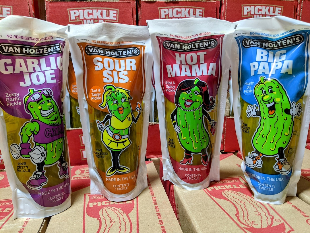 Van Holten's King Size Pickle Selection Featuring Big Papa Dill Pickle