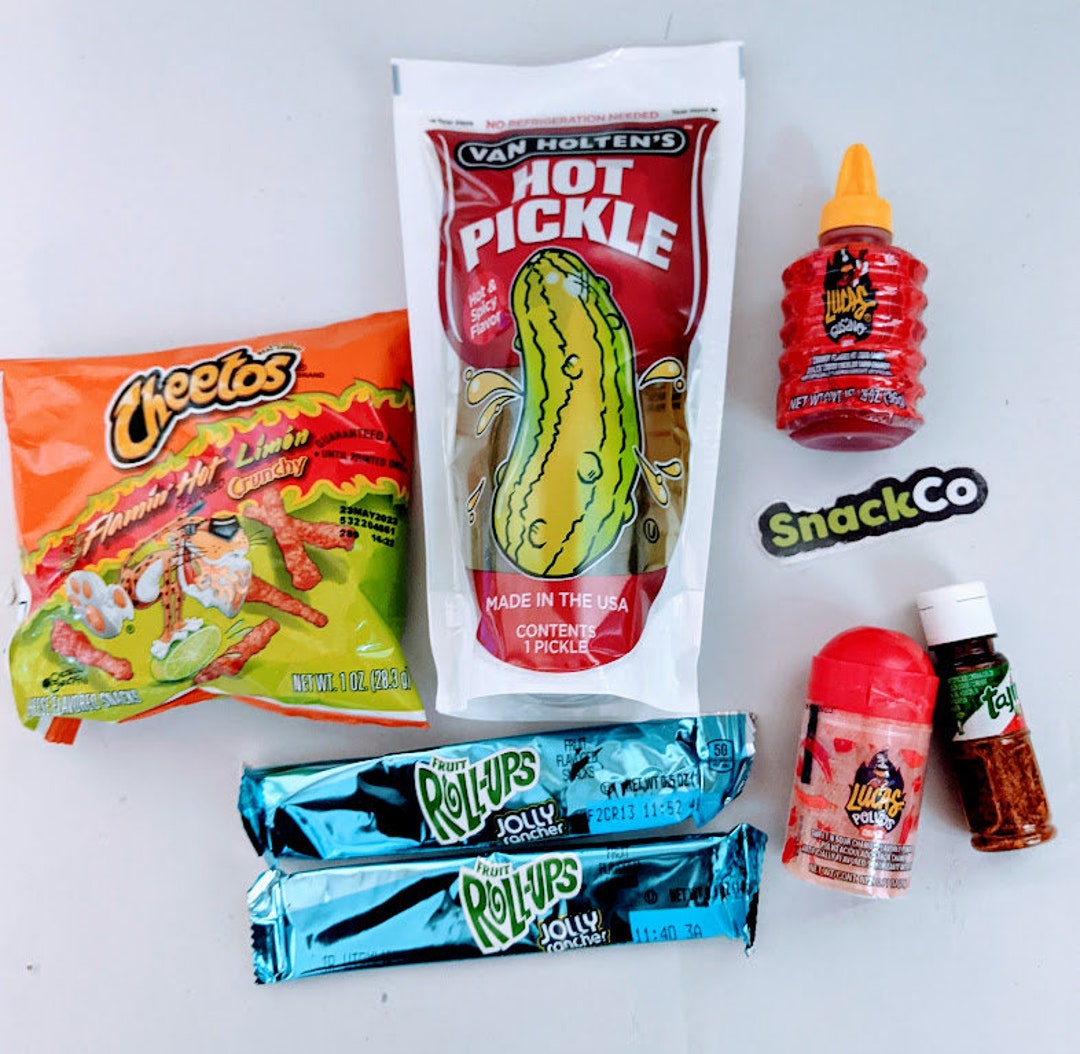 Van Holten's Chamoy Pickle Kit With Cheetos & Jolly Etsy UK
