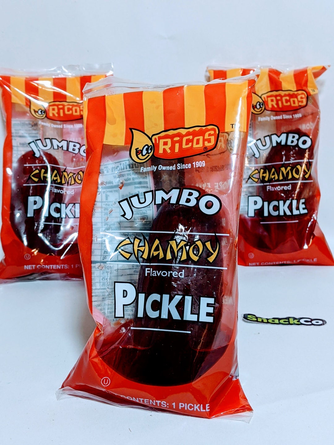Rico's Jumbo Chamoy Pickle USA Import Etsy