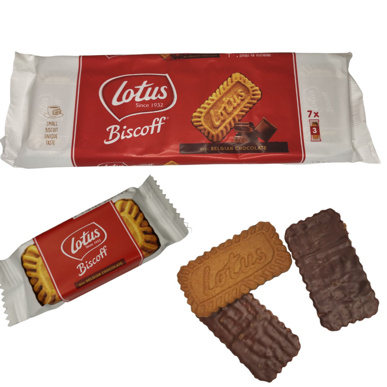 Lotus Biscoff Biscuits with Belgian Chocolate Etsy