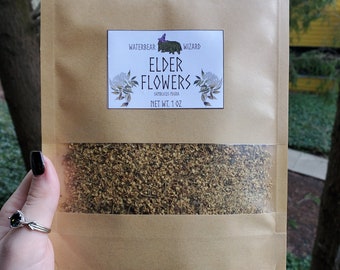 Organic Elder Flowers - 1oz