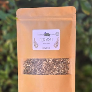 Organic Mugwort Leaf - 1oz