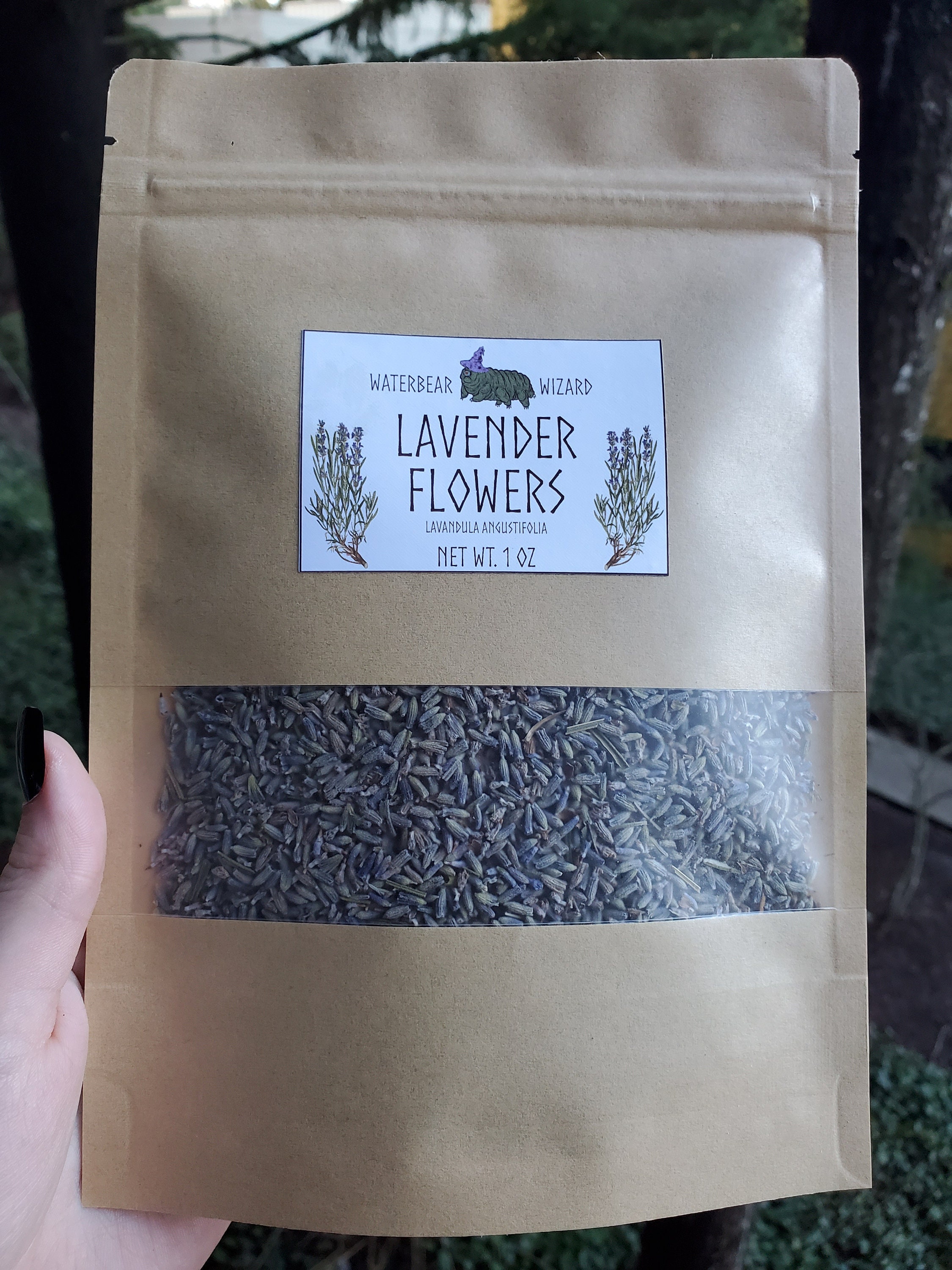Organic Lavender Flowers - 1oz