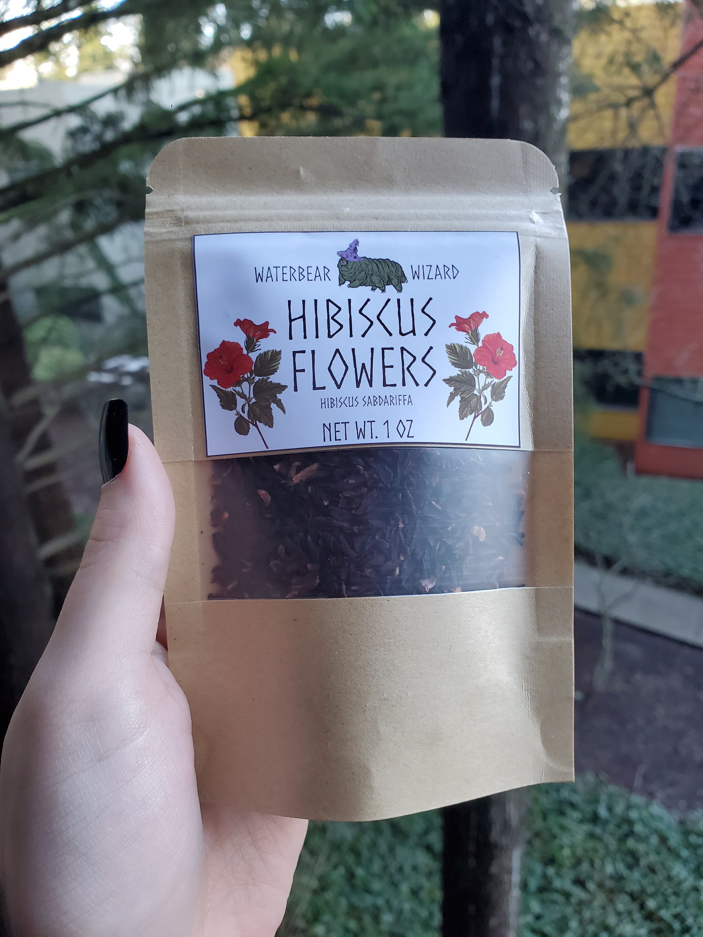Organic Hibiscus Flowers - 1oz
