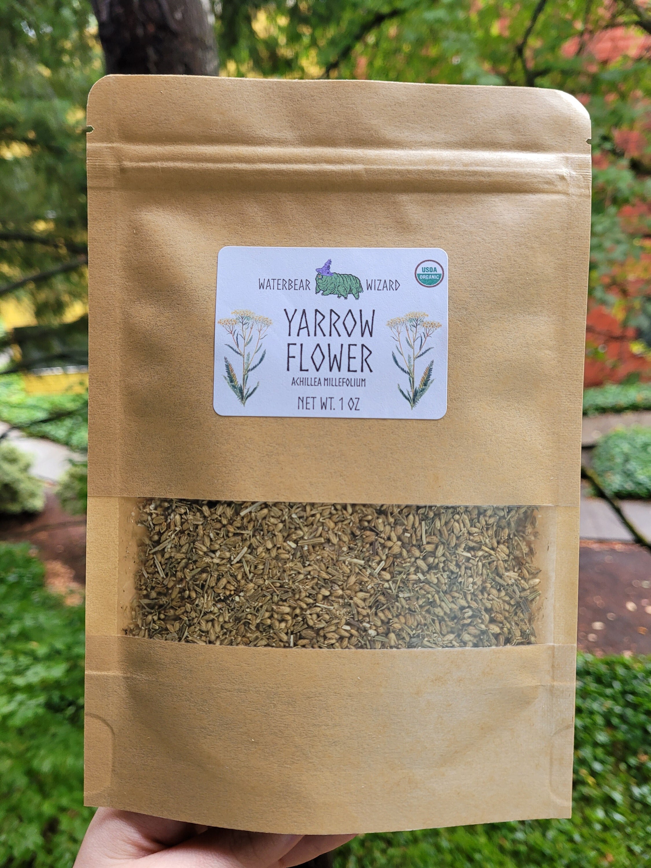 Organic Yarrow Flower - 1oz