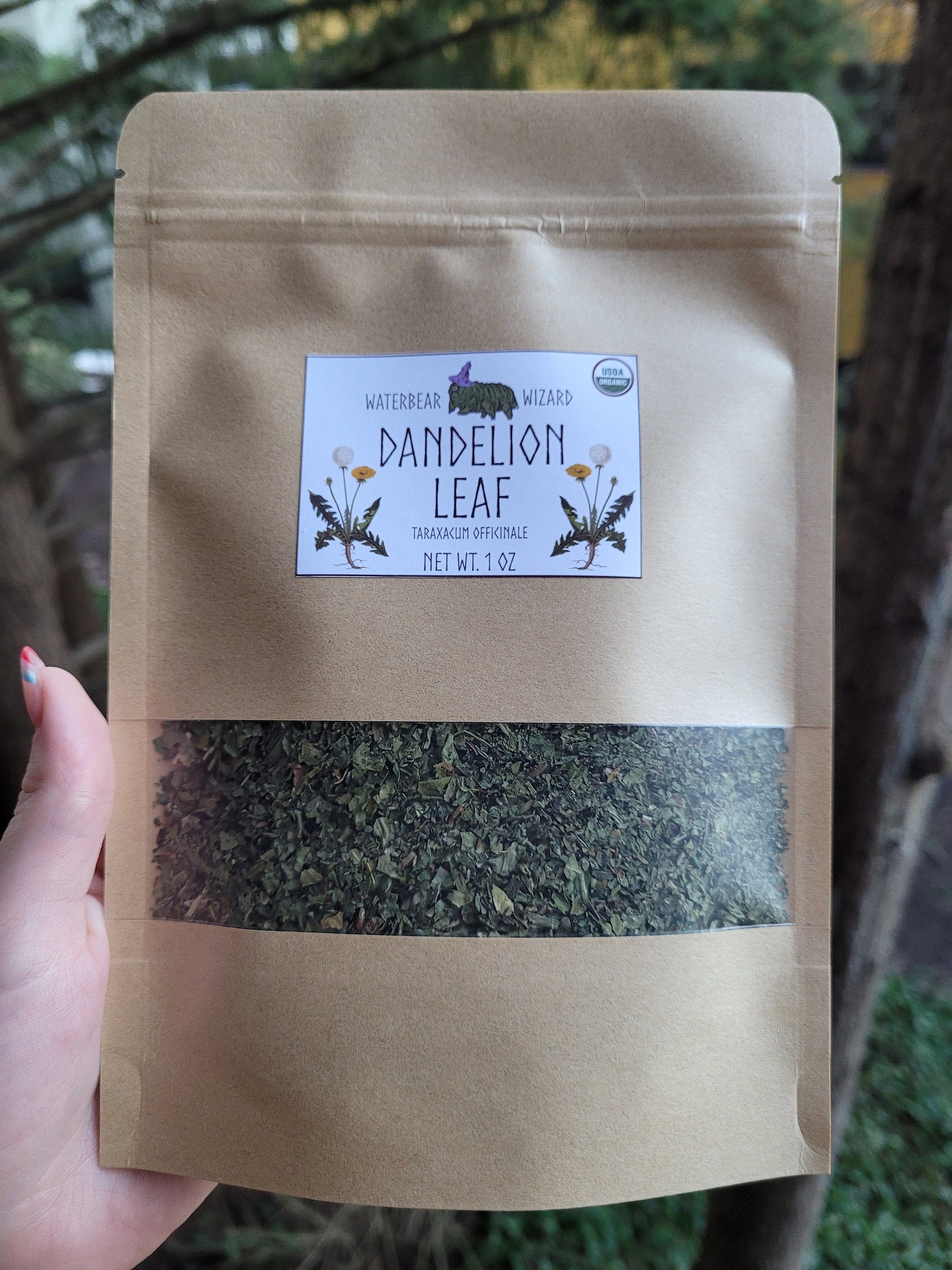 Organic Dandelion Leaf - 1oz