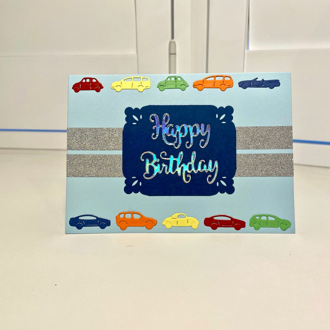 PERSONALISED Carthemed Birthday Card Etsy
