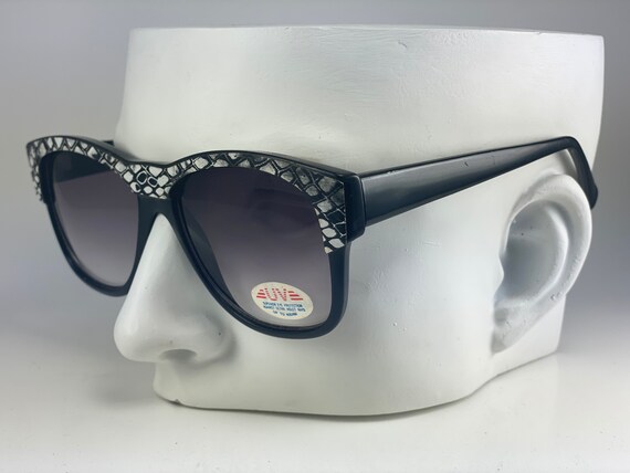 Vintage Snake Skin Sunglasses - image 3