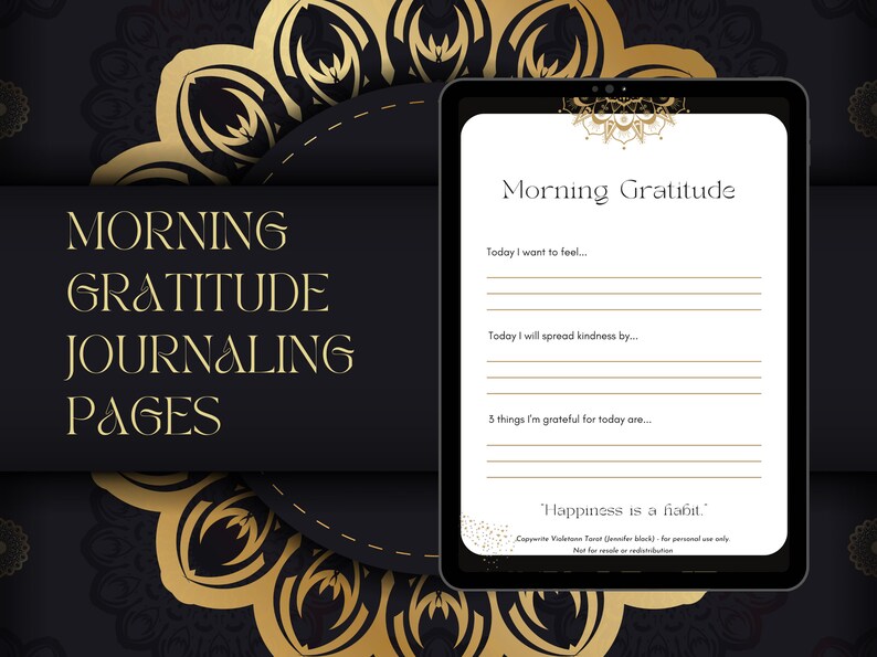 Transform Your Life in 30-Day: Gratitude Journal Manifestation Challenge Download Mindful Colouring Quotes Manifesting Mantras image 4