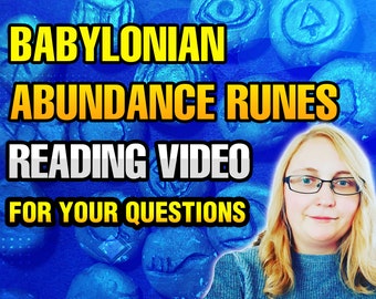 Same Day Babylonian Abundance Runes Video Reading - Psychic Reading