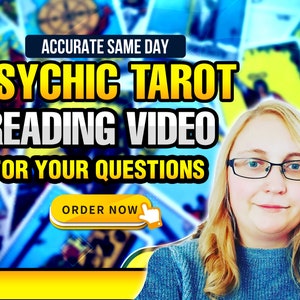 Same Day Tarot Reading Video - Psychic Reading