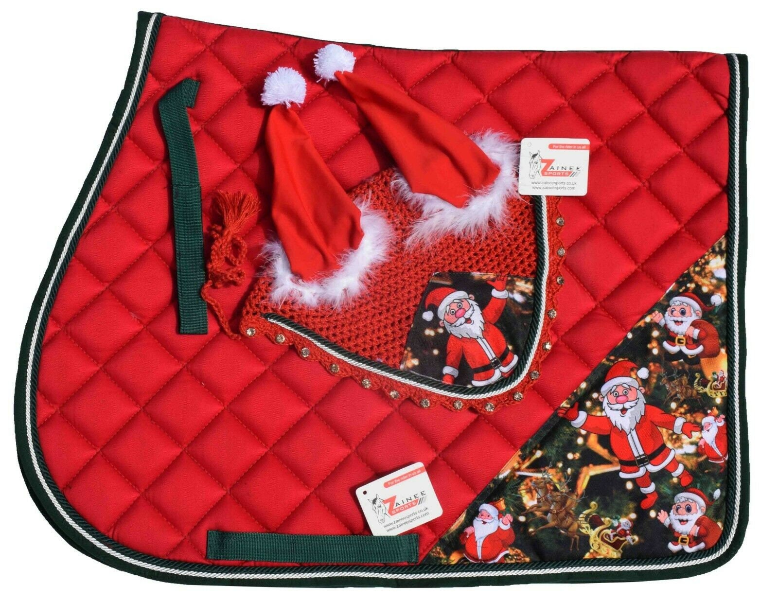 Christmas Santa Claus Saddle Pad Set Jumping saddle pad Etsy