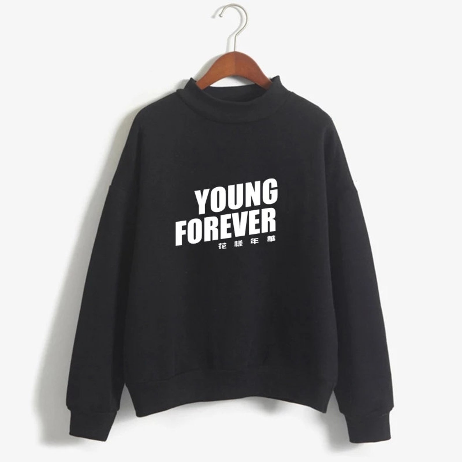 BTS young forever inspired sweater jumper pull over aesthetic | Etsy