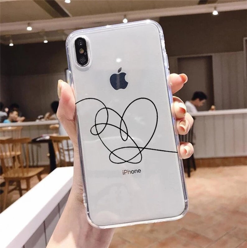 restock! NEW DESIGNS bts clear phone cover case love yourself speak yourself flower album see-through