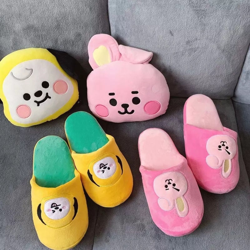 BTS BT21 comfy slippers shoes slides HIGH QUALITY Etsy
