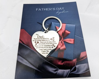Father’s Day Keychain, Gift, Father’s Day Gift, Keychain, Father’s Day