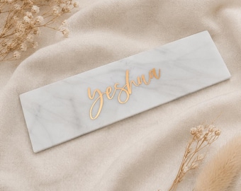 Personalized Acrylic Bookmark, Custom Name Bookmark, Reader Gift, Book Lover Gift