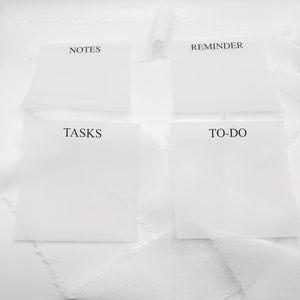 Notas adhesivas de vitela, notas adhesivas para agenda, pegatinas de vitela, pegatinas para agenda, notas adhesivas para agenda