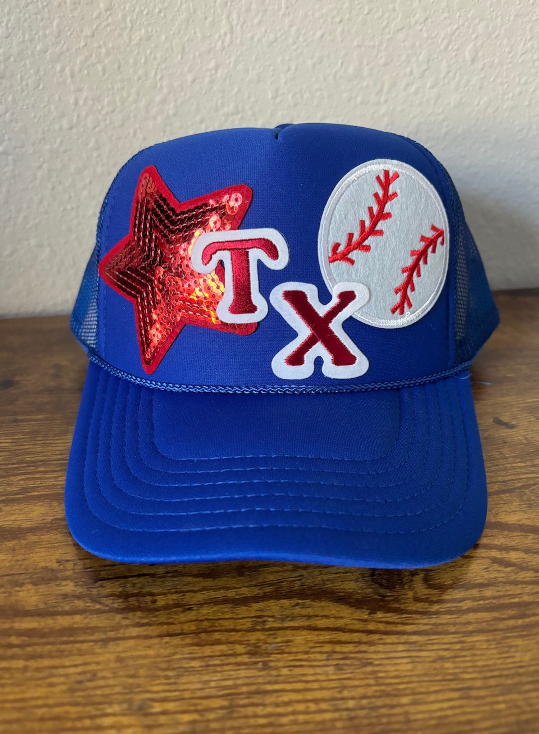 Texas Rangers Baseball Trucker Hat, Texas Baseball Trucker Hat, Texas Rangers Hat - Etsy