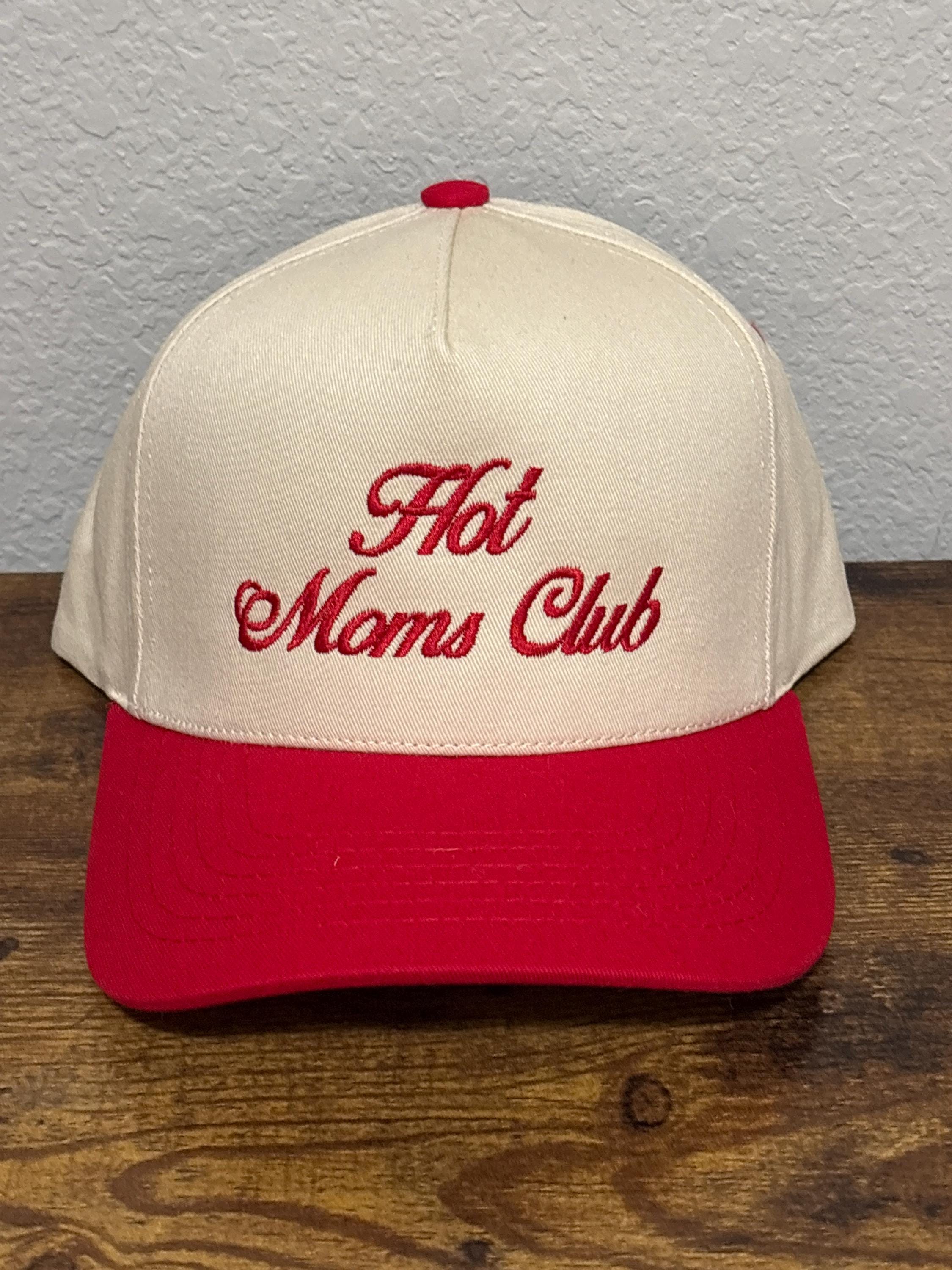 Hot Mom\'s Club Baseball Cap Hat Hot Mom Run Club Structured VP Hat (Unisex) – Sprints INC main image 2