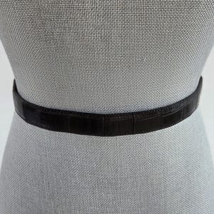 Brighton Reversible Red Black Leather Belt Silver Buckle Capsule Wardrobe Classic image 7