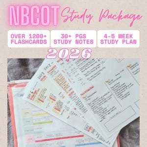 NBKOT Prüfung - Studienpaket (Notizen, Planer, Karteikarten) OT Edition