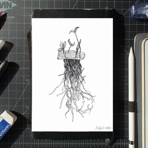 Injured - 5x7 limited edition art print