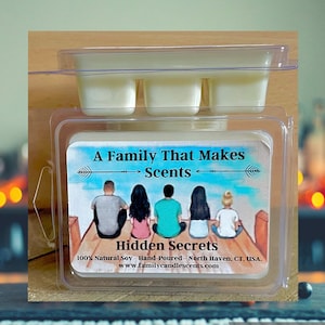 Hidden Secrets Wax Melts - Highly Scented - Eco-Friendly - Hand-Poured - Scented Wax Tarts - Soy Wax Melts.