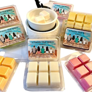 Choose Any 5 Packs - Soy Wax Melts - Strong Scent - Eco-Friendly - Hand-Poured - Scented Wax Tarts - Soy Wax Melts. Highly Scented.